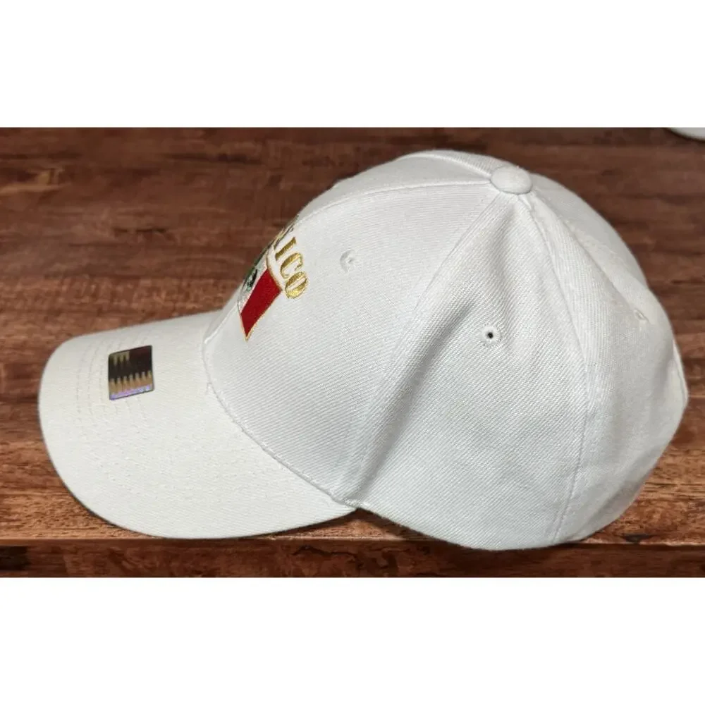 Mexico flag embroidered dad hat, National flag embroidered baseball cap